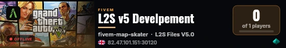 L2S v5 Develpement live status badge