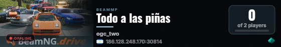 Todo a las piñas live status badge