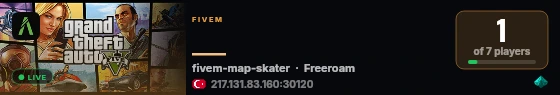 ^8[QBCore] ^3NO GUN #LOADİNG | We are leaders! live status badge