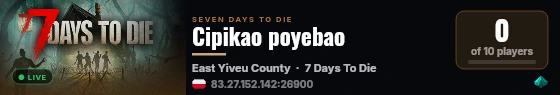 Cipikao poyebao live status badge