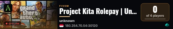 Project Kita Rolepay | Under Development live status badge