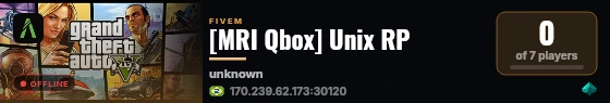 [MRI Qbox] Unix RP live status badge