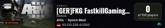 [GER]FKG FastkillGaming TestServer|Loot+|Vehicle+ live status badge