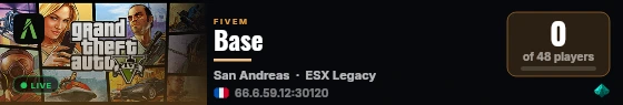 Base  live status badge