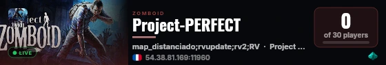Project-PERFECT live status badge