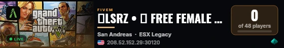 🚨LSRZ • 🎀 FREE FEMALE EXCLUSIVES • 🎥 FREE CONTENT CREATOR ITEMS • 🔥 OPTIMIZED live status badge