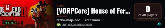 [VORPCore] House of Ferocity live status badge