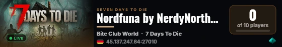Nordfuna by NerdyNortherner live status badge