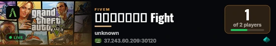 𝐋𝐞𝐠𝐞𝐧𝐝𝐬 Fight live status badge