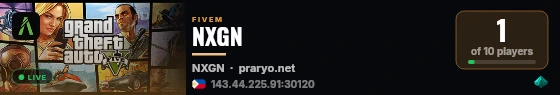 NXGN live status badge