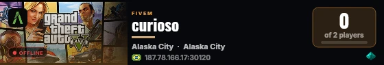 curioso live status badge