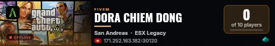 DORA CHIEM DONG live status badge