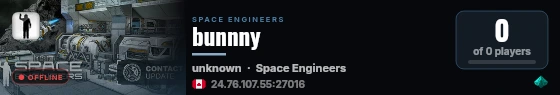 bunnny live status badge