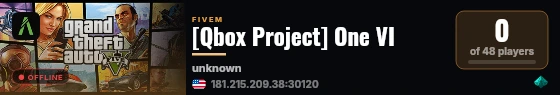 [Qbox Project] One VI live status badge