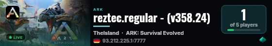 reztec.regular - (v358.24) live status badge