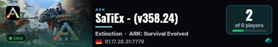 SaTiEx - (v358.24) live status badge