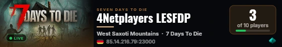 4Netplayers LESFDP live status badge