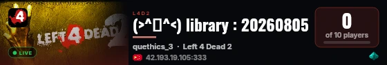 (>^ω^<)
library : 20260805 live status badge