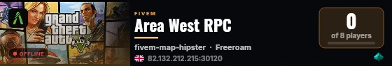 Area West RPC live status badge