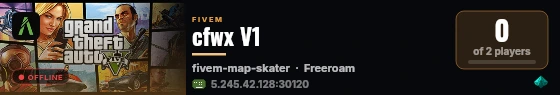 cfwx V1 live status badge