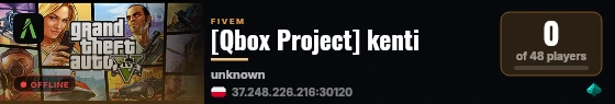 [Qbox Project] kenti live status badge