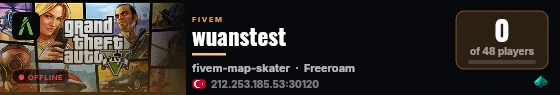 wuanstest live status badge