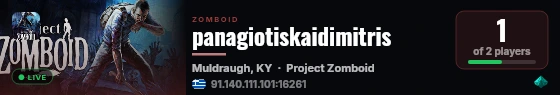 panagiotiskaidimitris live status badge