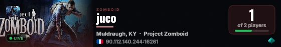 juco live status badge