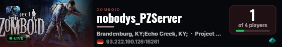 nobodys_PZServer live status badge