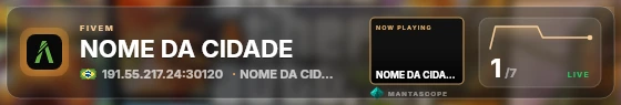Glass badge preview