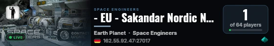 - EU - Sakandar Nordic NEW 20/9-26 live status badge