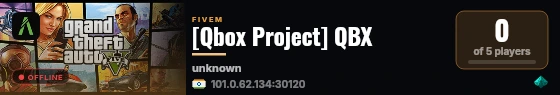 [Qbox Project] QBX live status badge