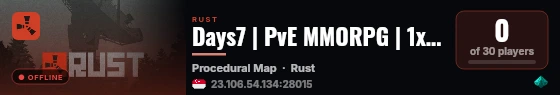 Days7 | PvE MMORPG | 1x | Multilingual live status badge