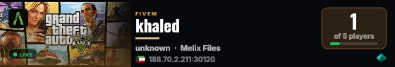 khaled  live status badge