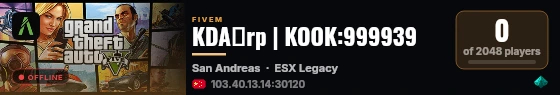 KDA半rp | KOOK:999939 live status badge