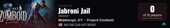 Jabroni Jail live status badge