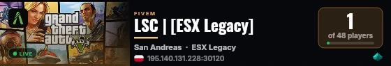 LSC | [ESX Legacy] live status badge