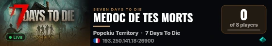 MEDOC DE TES MORTS live status badge