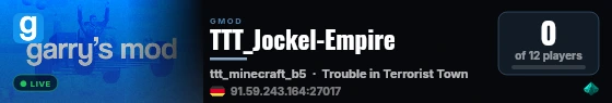 TTT_Jockel-Empire live status badge