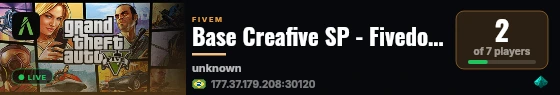 Base Creafive SP - Fivedoor  live status badge
