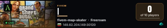 | live status badge