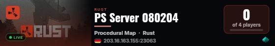 PS Server 080204 live status badge