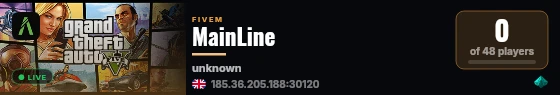 MainLine live status badge