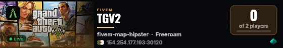 VIBES TOWN RP  live status badge