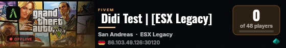  Didi Test | [ESX Legacy] live status badge