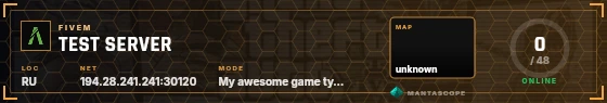 HUD badge preview