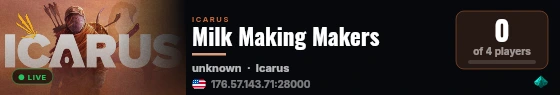 Milk Making Makers live status badge