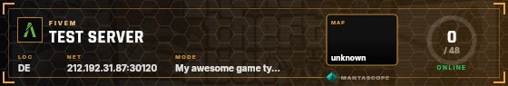 HUD badge preview
