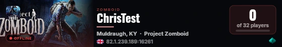 ChrisTest live status badge