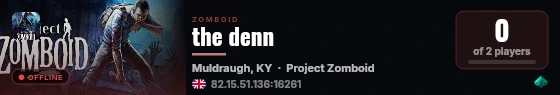 the denn live status badge